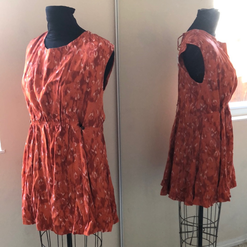 Free People Pumkin color dress